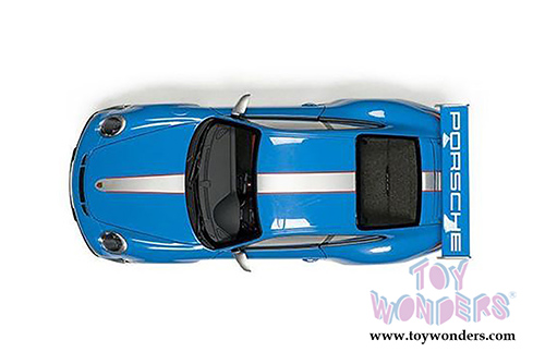 BBurago - Porsche 911 GT3 RS 4.0 Hardtop (1/18 scale diecast model car, Blue) 11036BU