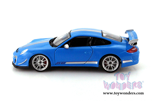 BBurago - Porsche 911 GT3 RS 4.0 Hardtop (1/18 scale diecast model car, Blue) 11036BU
