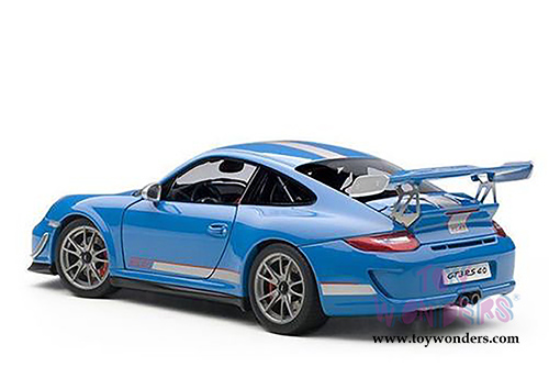 BBurago - Porsche 911 GT3 RS 4.0 Hardtop (1/18 scale diecast model car, Blue) 11036BU