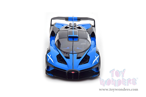 BBurago - Bugatti Bolide Hardtop (1/18 scale diecast model car, Blue/Black) 11047BU