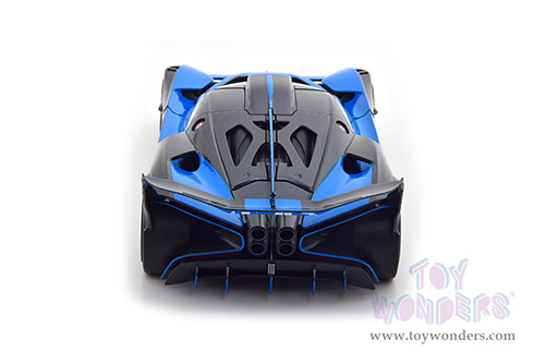 BBurago - Bugatti Bolide Hardtop (1/18 scale diecast model car, Blue/Black) 11047BU
