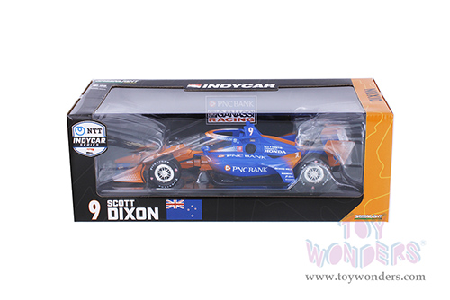 11144 Greenlight 2022 NTT IndyCar Series #9 Scott Dixon Chip Ganassi Racing model diecast car window box package