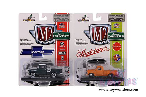 Castline M2 Machines - Drivers Release 34 (1/64 scale diecast model car, Asstd.) 11228/34