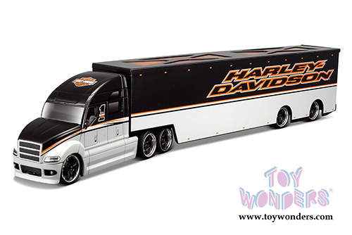 Maisto HD - Custom Harley-Davidson Haulers Trailer Assortment (1/64 scale diecast model car (1/64 scale diecast model car, Asstd.) 11516