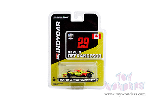 11539/48 Greenlight 2022 NTT IndyCar Series #29 Devlin DeFrancesco Andretti Steinbrenner Autosport model diecast car blister package