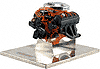 Show product details for Signature Models - Chrysler 426 Hemi Engine (1964, Orange) 12028H