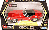 Show product details for BBurago Gold - Jaguar "E" Cabriolet Convertible (1961, 1:18, Red) 12046R
