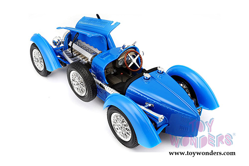 BBurago - Bugatti Type 59 (1934, 1/18 scale diecast model car, Blue) 12062BU/4