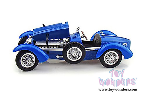 BBurago - Bugatti Type 59 (1934, 1/18 scale diecast model car, Blue) 12062BU/4