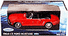 Show product details for Welly Premium - Ford Mustang Convertible (1964-1/2, 1/18 scale diecast cars, Red) 12519C