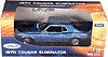 Show product details for Welly Premium - Mercury Cougar Eliminator Hard Top (1970, 1:18, Blue) 12520