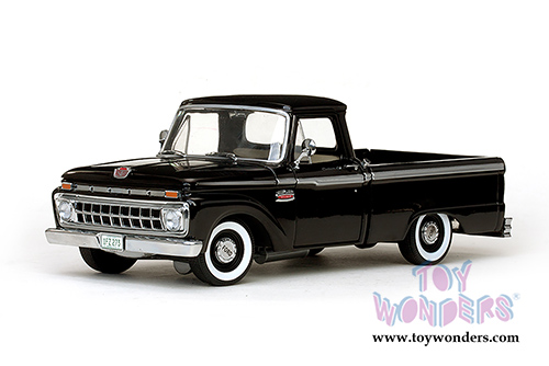 Sun Star USA - Ford F-100 Custom Cab Pickup (1965, 1/18 scale diecast model car, Raven Black) 1273BK