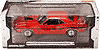 Show product details for Greenlight Muscle Car Garage - Dodge Challenger Hard Top (1970, 1:18, Bright Red) 12807
