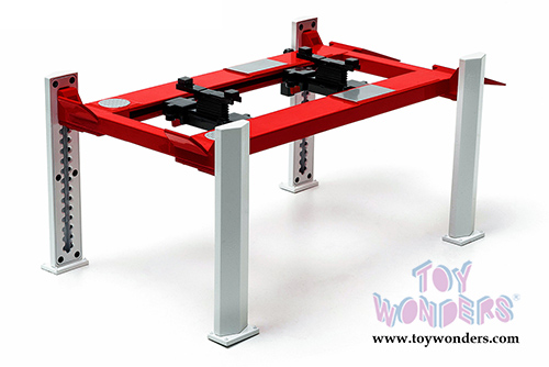 12888 Greenlight Four Post Lift model diecast accessory