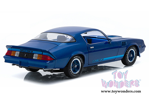 Greenlight - Chevrolet Camaro Z28 Hard Top (1979, 1/18 scale diecast model car, Blue) 12904