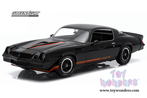 Greenlight - Chevrolet Camaro Z28 Hard Top (1979, 1/18 scale diecast model car, Black) 12905