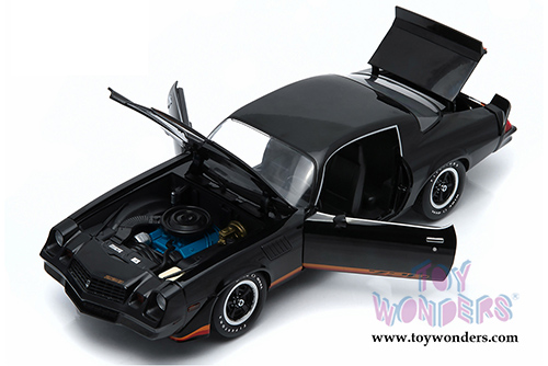 Greenlight - Chevrolet Camaro Z28 Hard Top (1979, 1/18 scale diecast model car, Black) 12905