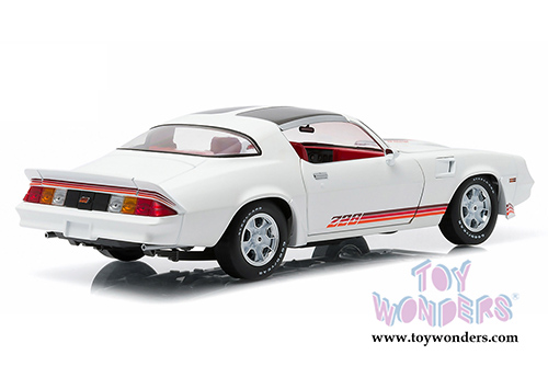 Greenlight - Chevrolet Camaro Z28 T-Top (1981, 1/18 scale diecast model car, White) 12906