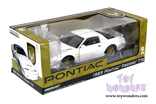 Greenlight - Pontiac Trans Am TTA Hard Top (1989, 1/18 scale diecast model car, White) 12932