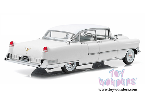 Greenlight - Cadillac Fleetwood S60 Hard Top (1955, 1/18 scale diecast model car, White) 12936