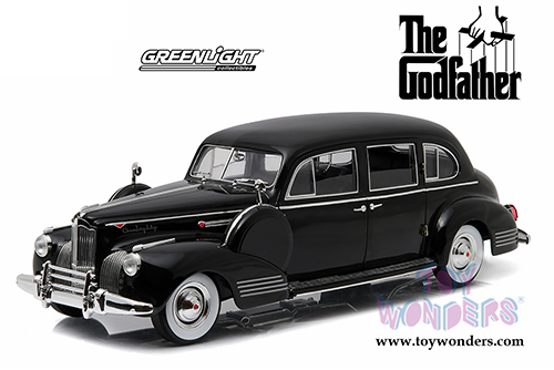 Greenlight - The Godfather Packard Super Eighty One - Eighty Hardtop (1941, 1/18 scale diecast model car, Black) 12948