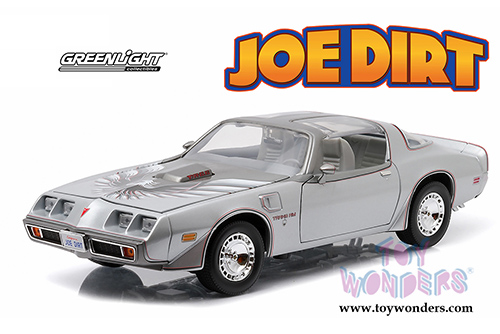 Greenlight Hollywood -  Joe Dirt Pontiac Firebird Trans Am T-Top (1979, 1/18 scale diecast model car, Grey) 12952