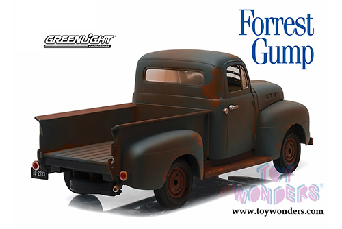 Greenlight - Forrest Gump Ford F1 Pickup Truck (1951, 1/18 scale diecast model car, Rusted Blue) 12968