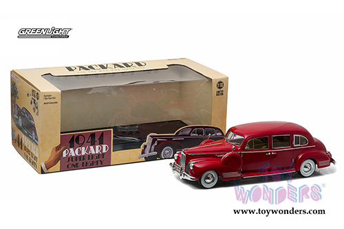 Greenlight - Packard Super Eighty One - Eighty Hard Top (1941, 1/18 scale diecast model car, Laguna Maroon) 12971