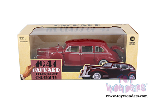 Greenlight - Packard Super Eighty One - Eighty Hard Top (1941, 1/18 scale diecast model car, Laguna Maroon) 12971