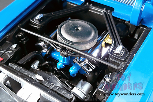 Acme - Ford Shelby Mustang #2 Dan Gurney Hardtop (1967, 1/18 scale diecast model car, Blue) 12987