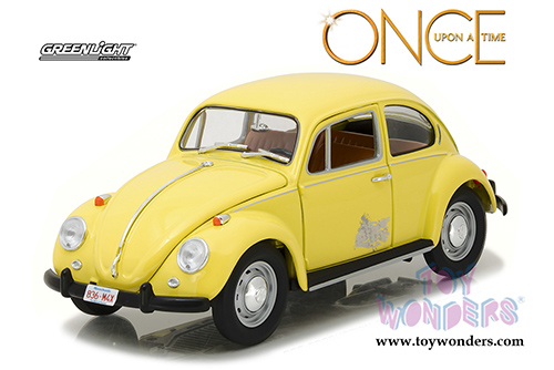 Greenlight Hollywood - Emma's Volkswagen Beetle | Once Upon A Time TV series (1/18 scale diecast model car, Yellow) 12993
