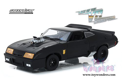 Greenlight Hollywood - Last of the V8 Interceptors Ford Falcon XB Hardtop (1973, 1/18 scale diecast model car, Black) 12996
