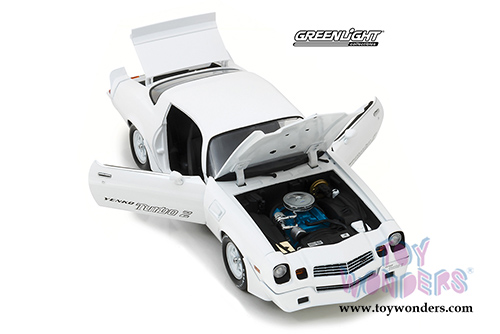 Greenlight Yenko - Chevrolet Z28 Yenko&trade; Turbo Z Hardtop (1981, 1/18 scale diecast model car, White) 12998