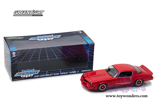 Greenlight Yenko - Chevrolet&reg; Z28&reg; Yenko&trade; Turbo Z Hard Top (1981, 1/18 scale diecast model car, Red) 12999