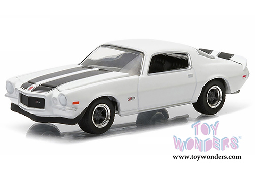 Greenlight - GL Muscle Series 13 - Chevrolet Camaro Z/28 Hard Top (1970, 1/64 scale diecast model car, Classic White) 13130/C