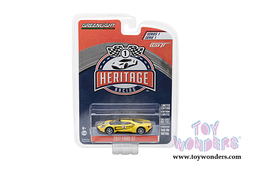 Greenlight - Ford GT Racing Heritage Series 1 (1/64 scale diecast model car, Asstd.) 13200/48