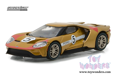 Greenlight - Ford GT Racing Heritage Series 1 (1/64 scale diecast model car, Asstd.) 13200/48