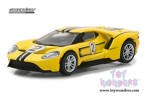 Greenlight - Ford GT Racing Heritage Series 1 (1/64 scale diecast model car, Asstd.) 13200/48
