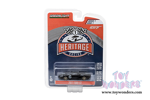 Greenlight - Ford GT Racing Heritage Series 1 (1/64 scale diecast model car, Asstd.) 13200/48