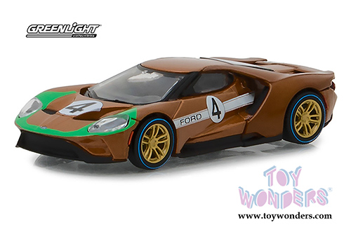 Greenlight - Ford GT Racing Heritage Series 2 (1/64 scale die cast model car, Asstd.) 13220/48