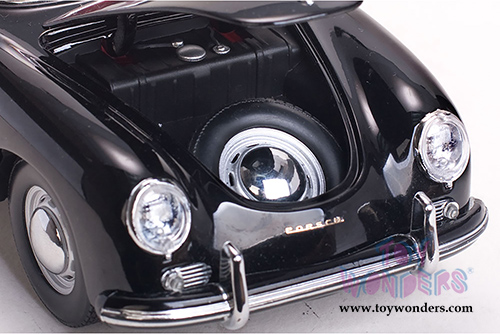 Sun Star European - Porsche 356A 1500 GS Carrera GT Coupé (1957, 1/18 scale diecast model car, Black) 1328