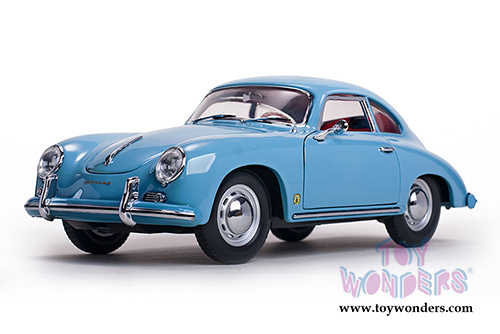 Sun Star European - Porsche 356A 1500 GS Carrera GT Coupé (1957, 1/18 scale diecast model car, Meissen Blue) 1329