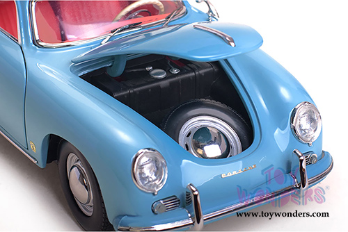 Sun Star European - Porsche 356A 1500 GS Carrera GT Coupé (1957, 1/18 scale diecast model car, Meissen Blue) 1329