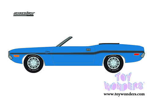 13290B/48 Greenlight Muscle Series 24 1970 Dodge Challenger R/T HEMI Convertible model diecast car