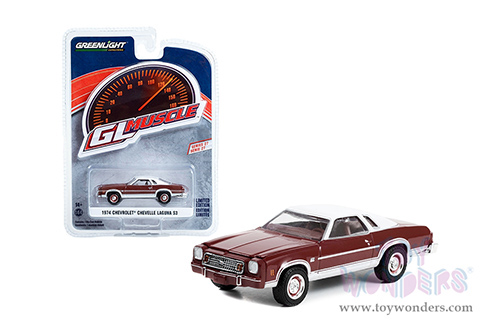 13320C/48 Greenlight Muscle Series 27 1974 Chevrolet Chevelle Laguna S3 model diecast car