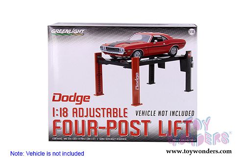 Greenlight - Adjustable Four-Post Lift Dodge (1/18 scale) 13518