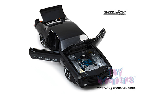 Greenlight Yenko - Chevrolet&reg; Z28&reg; Yenko&trade; Turbo Z Hard Top (1981, 1/18 scale diecast model car, Black) 13519