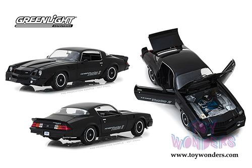 Greenlight Yenko - Chevrolet&reg; Z28&reg; Yenko&trade; Turbo Z Hard Top (1981, 1/18 scale diecast model car, Black) 13519