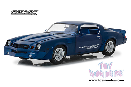 Greenlight Yenko - Chevrolet&reg; Z28&reg; Yenko&trade; Turbo Z Hardtop (1981, 1/18 scale diecast model car, Blue) 13520
