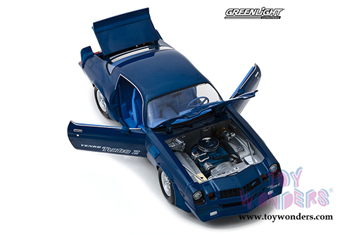 Greenlight Yenko - Chevrolet&reg; Z28&reg; Yenko&trade; Turbo Z Hardtop (1981, 1/18 scale diecast model car, Blue) 13520